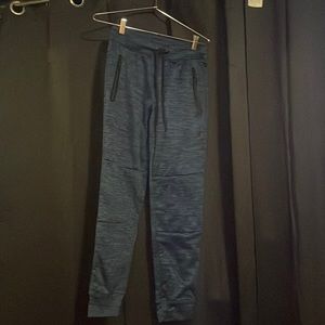 Spyder men small sweat pants blue black set
